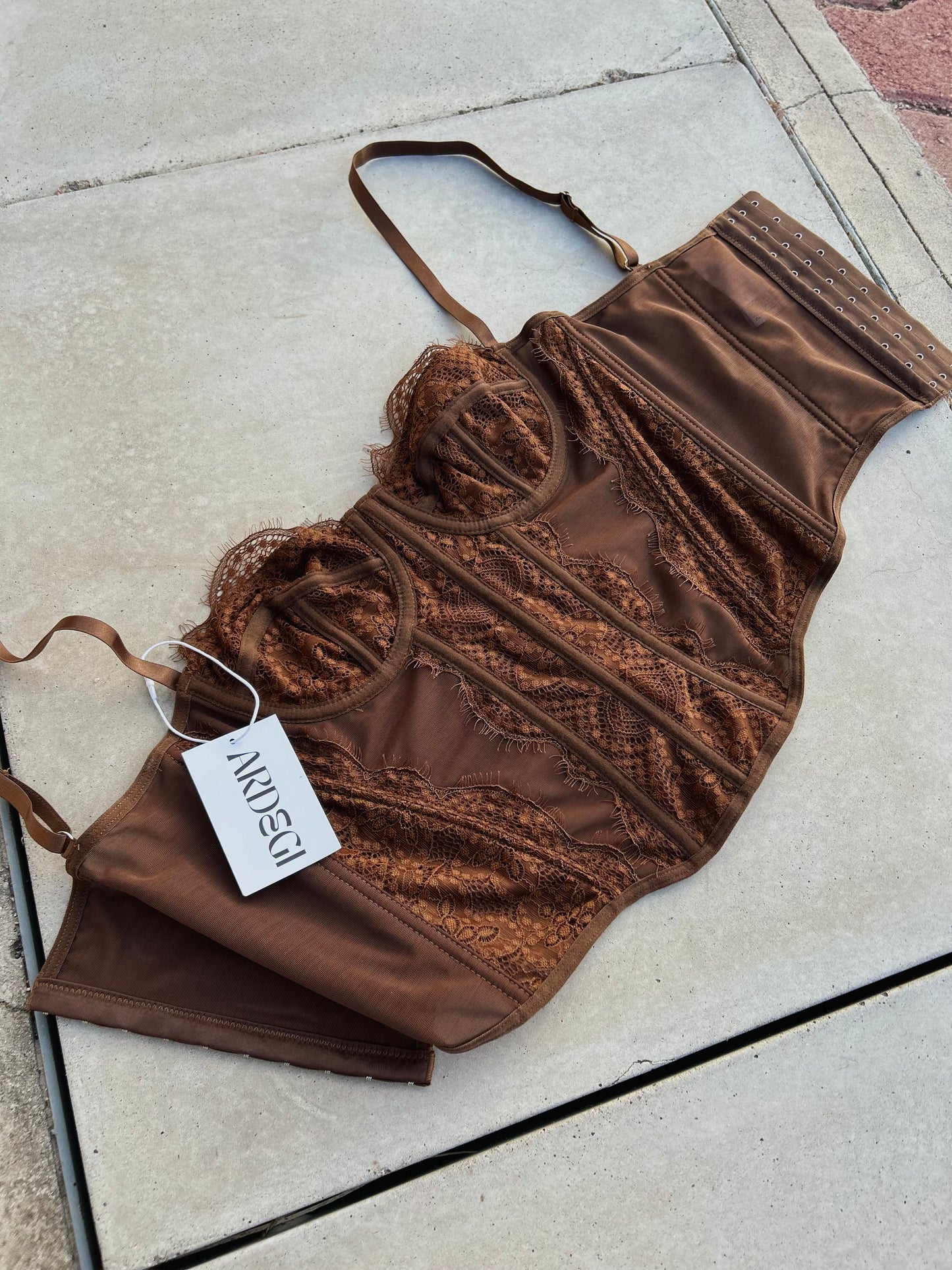 CORSET URBAN CHOCO